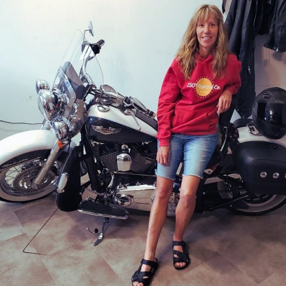 Unisex Hoodie - Sangria Red - Picture 2 of 4